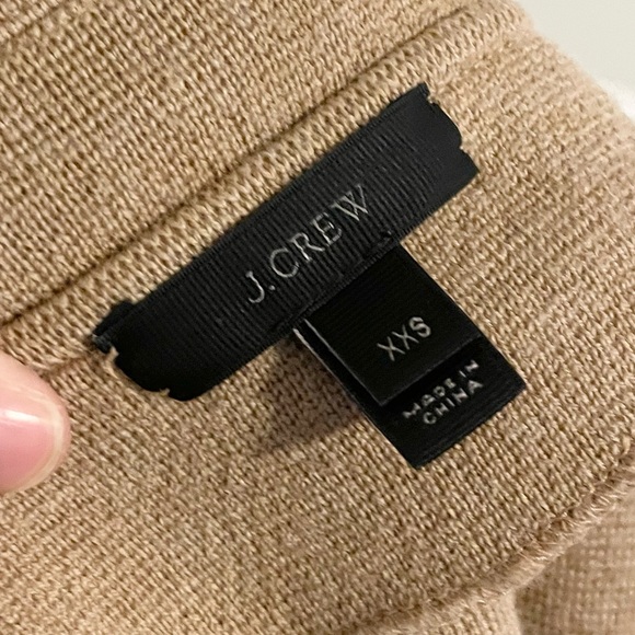 J Crew Merino Wool Open Front Sweater Blazer - Picture 7 of 8